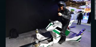 Flying Motorbike In Dubai - Watch The Video
