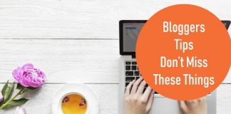 Bloggers Tips