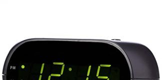 Digital Alarm Clock with LED Display
